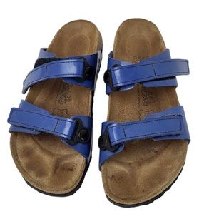 Birkenstock Birki's Madura Royal Blue Sandals